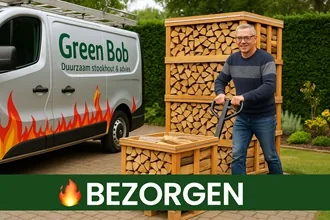 Haardhout en briketten laten bezorgen