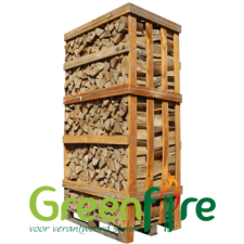 Essen haardhout 1,8 m³ ovengedroogd, schoon en lang brandend