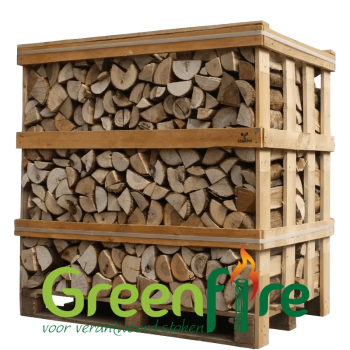 Elzen openhaardhout 1,0 m³ levering Greenfire Zuidlaren