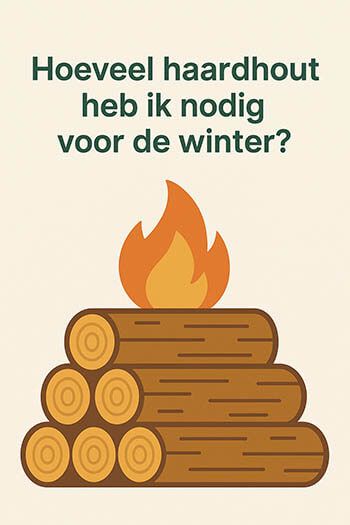 Hoeveel Haardhout heb ik nodig in de winter?
